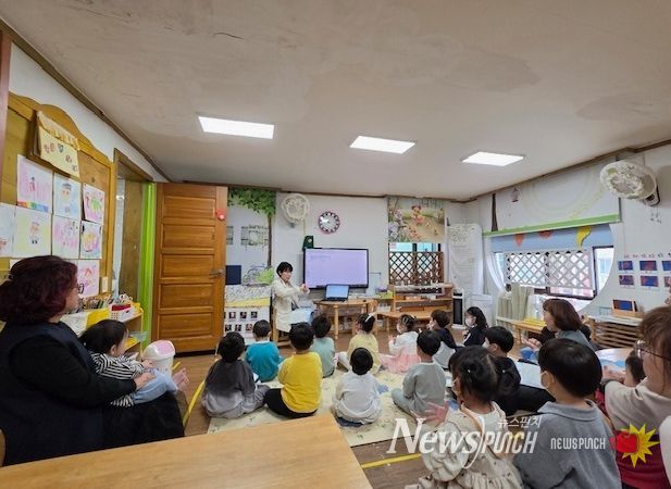 고성군, 찾아가는 어린이 감염병 예방교육