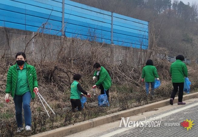 부여읍 새마을부녀회 환경정화 활동
