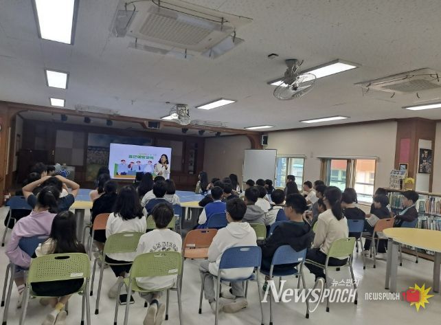 산청군, 초중고 대상 흡연 예방 교육 실시