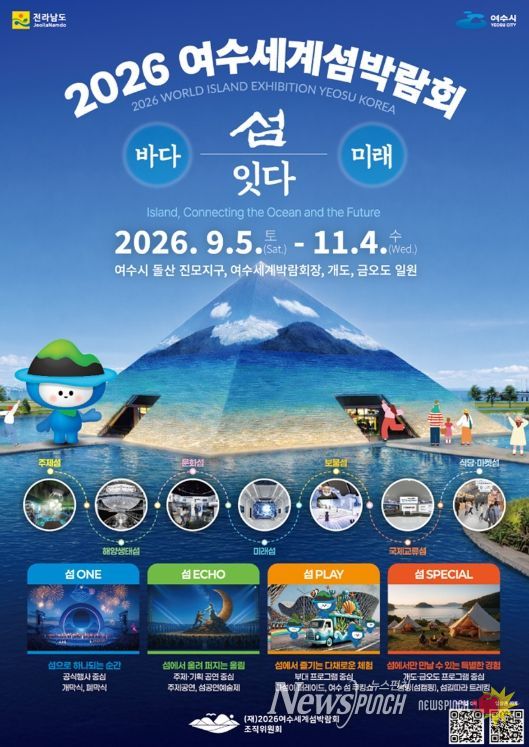 2026여수세계섬박람회 포스터