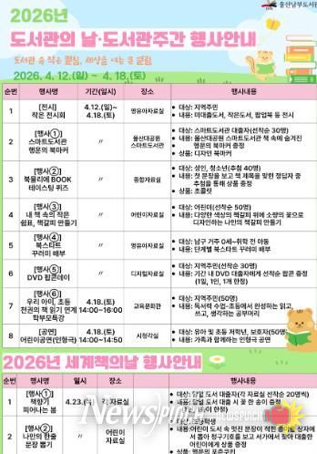 남부도서관 안내문