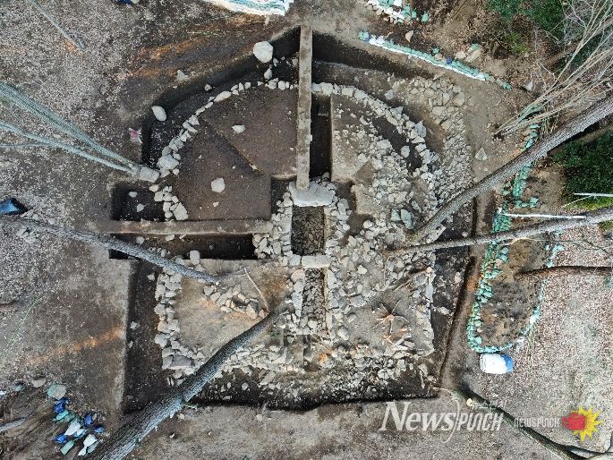 고흥군, 백제시대 고분 3건 전라남도 기념물 지정 (1) - 2024년 발굴조사 당시 고흥군 포두면 봉림리 고분군 4호분
