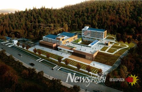 중앙치유농업확산센터 조감도