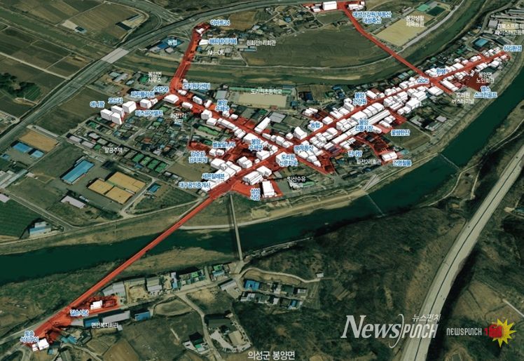 봉양면 도리원길 자율상권구역