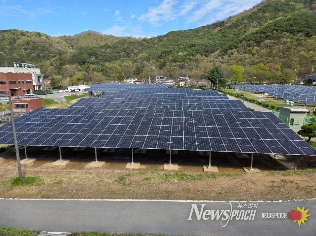 용연정수장 태양광발전소