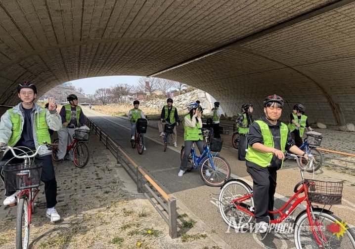 대학새마을동아리 자전거캠페인