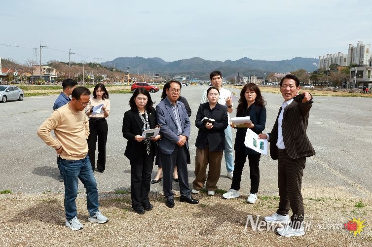 산업건설위원회 현장확인(제천비행장)