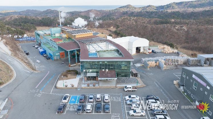 고성군 폐기물종합처리시설(죽왕면 향목리 225) 전경