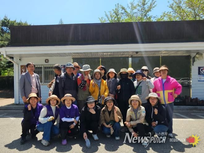 진주시, 초전공원 봄꽃 추가 식재…계절 정취 더해